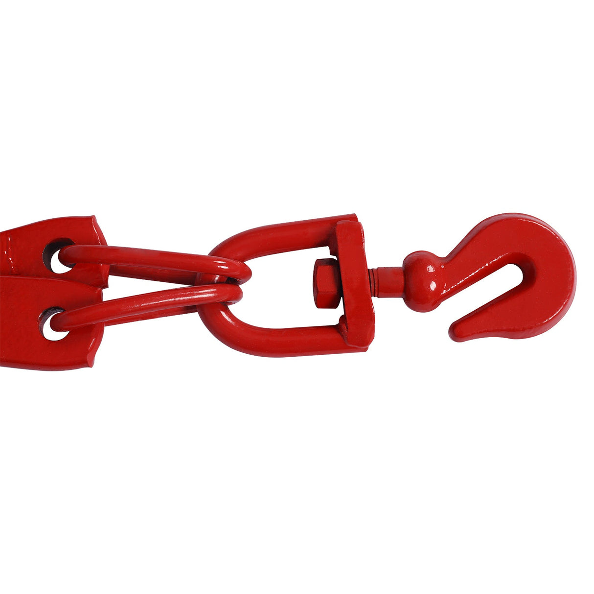 32 in Log Lifting Tongs Heavy Duty Grapple Timber Claw - Red - Fab Heavy Parts