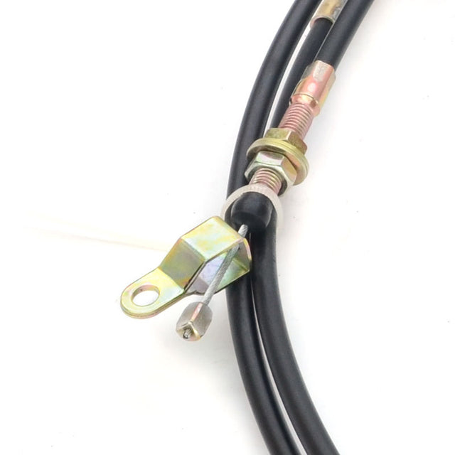 3M, 118" Cavo acceleratore manuale per escavatore Controllo motore Kit comando manuale acceleratore Cavo per manopole acceleratore per attrezzature pesanti