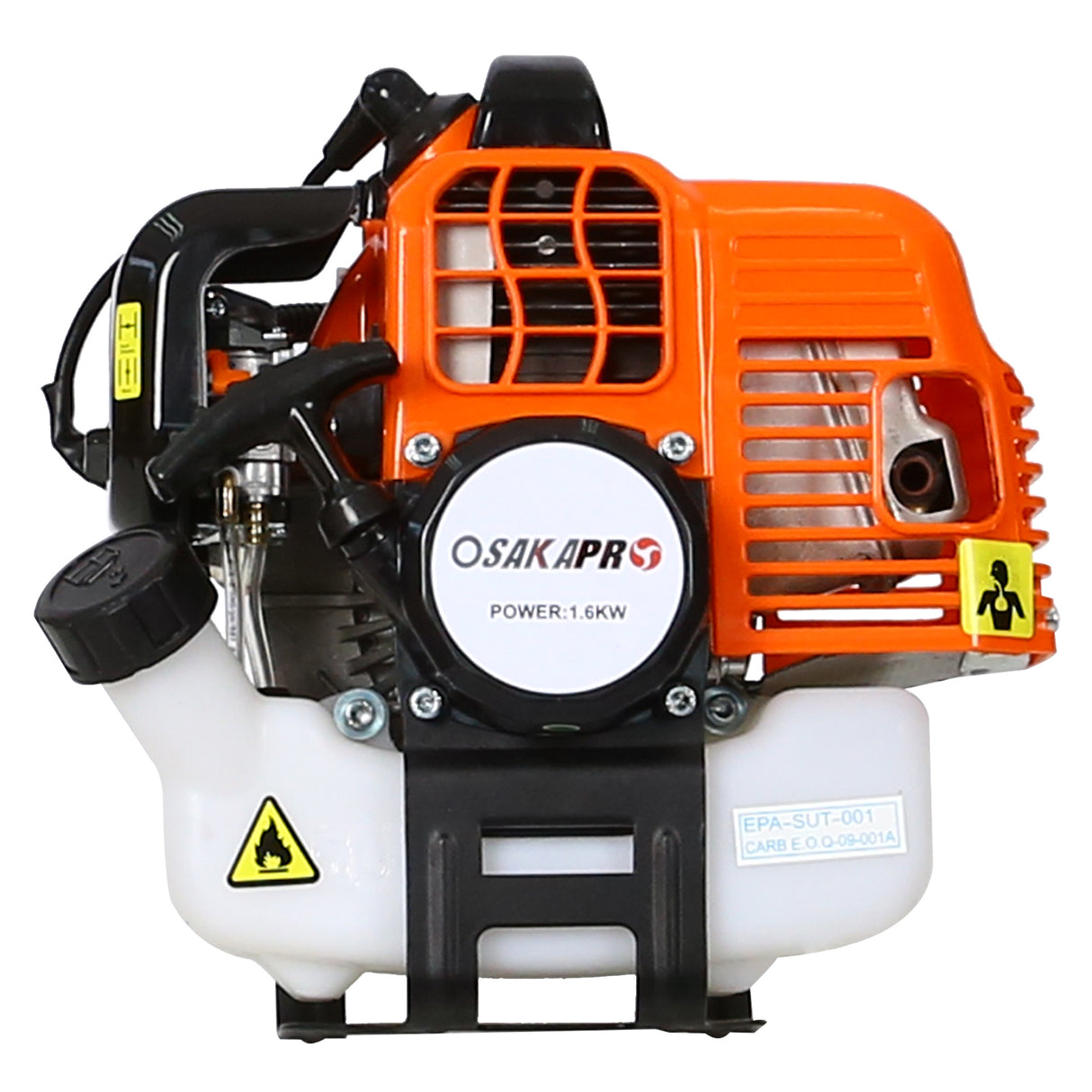 12 in 1 Multi-Functional Trimming Tool 32.6CC 2-Cycle Garden System with Gas Pole Saw Hedge Trimmer Grass Trimmer and Brush Cutter EPA Compliant