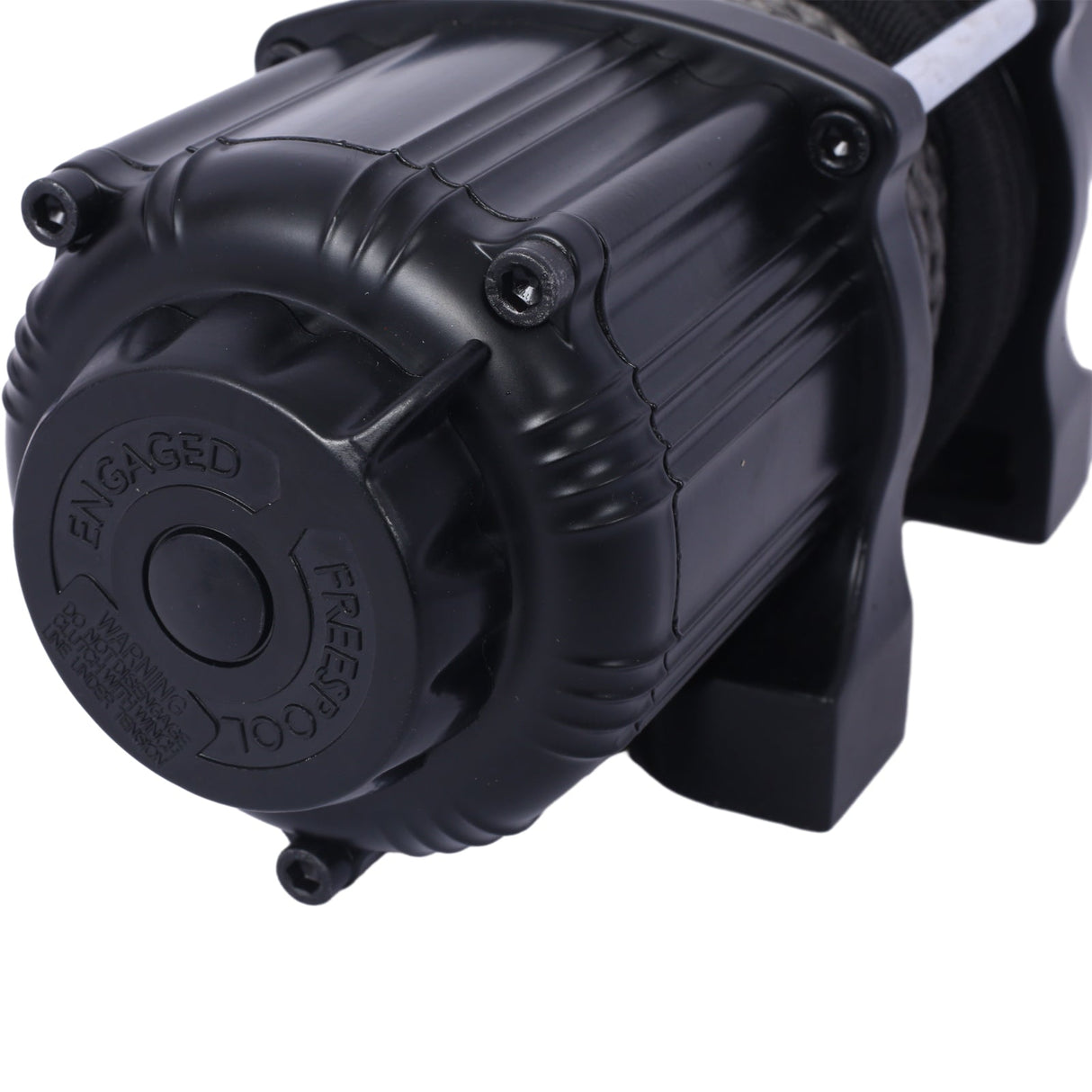 3500 lb Electric Winch 12V Waterproof Synthetic Rope Trailer with Wired and Wireless Remote - Fab Heavy Parts