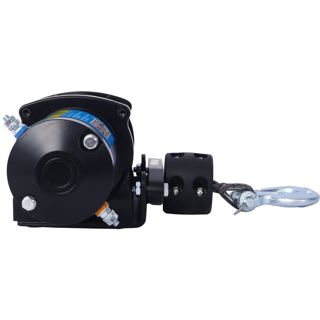 3500 lb Electric Winch 12V Waterproof Synthetic Rope Trailer with Wired and Wireless Remote - Fab Heavy Parts