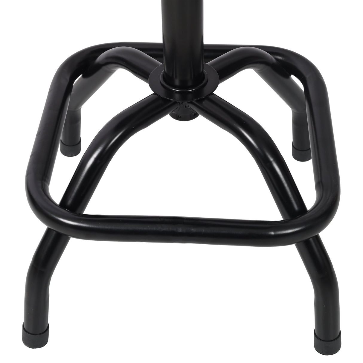 360° Swivel Adjustable Height Bar Stool with High Back Support Modern Counter Stool for Bar Shop Kitchen - Fab Heavy Parts
