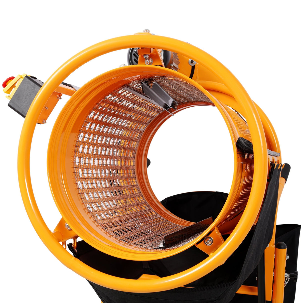 360W 110V/60Hz Foldable Electric Rotary Soil Sieve Machine ETL Certificate - Fab Heavy Parts