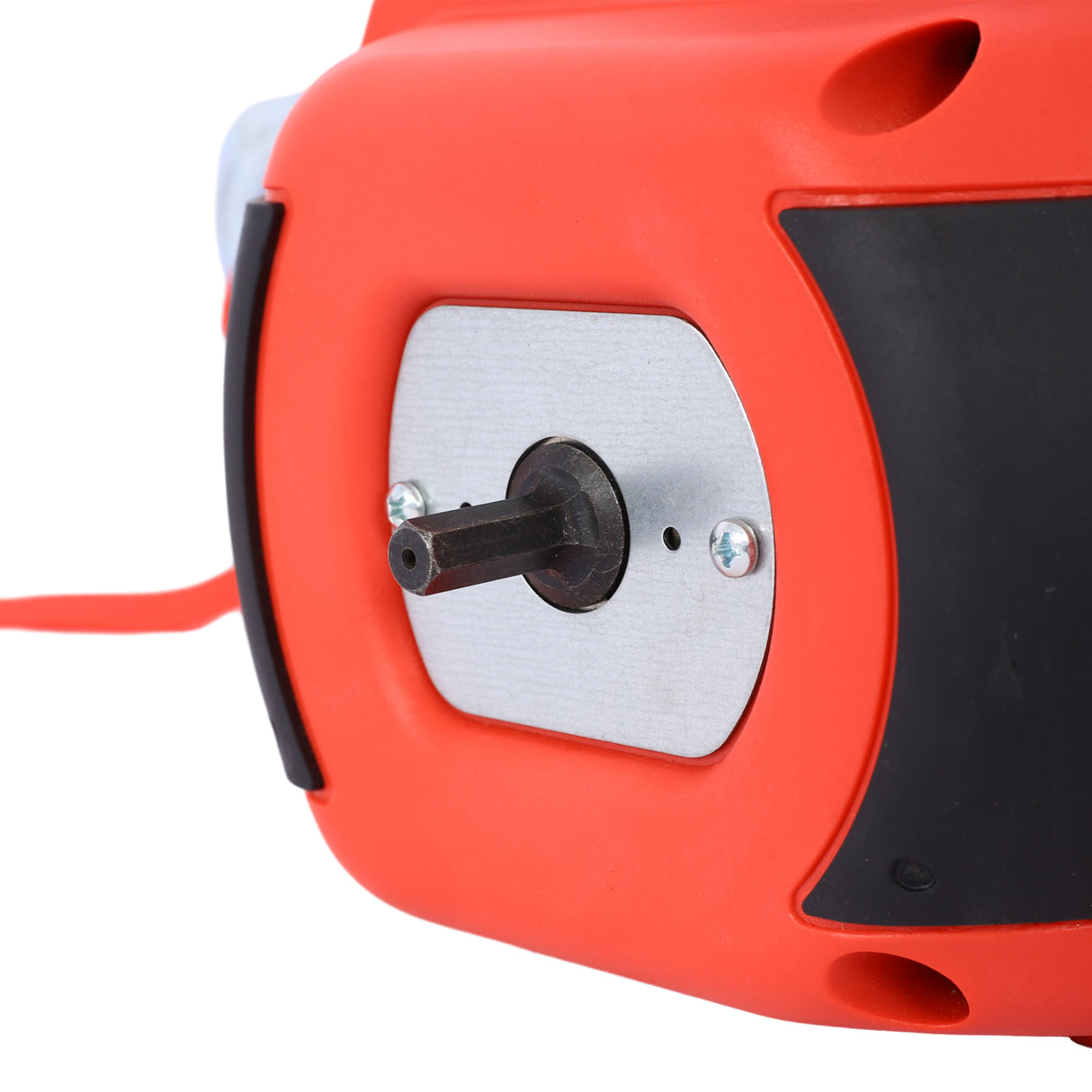 Drill Winch Hoist Portable 750 LB Capacity with 40 Feet Steel Wire--Red