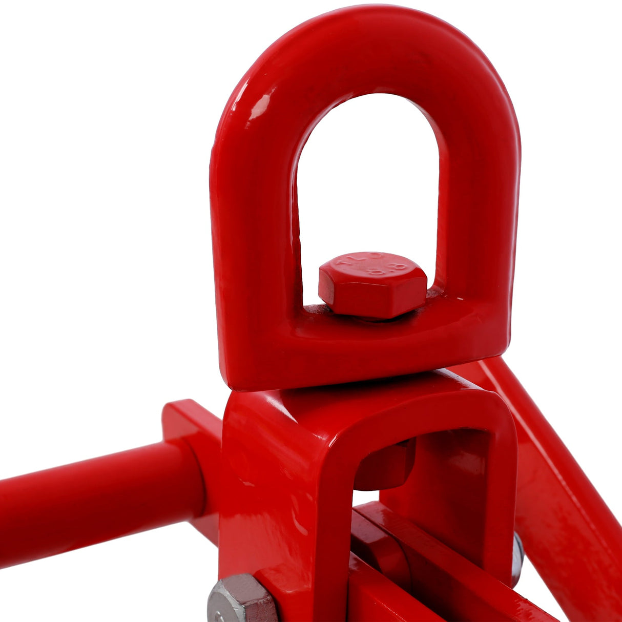 36in 3 Claw Log Grapple Eagle Claws Design Log Lifting Tongs Timber Lifting Tongs - Red - Fab Heavy Parts