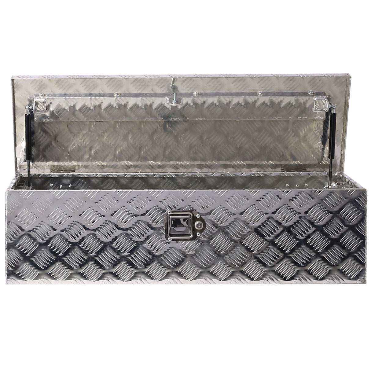 39 Inch Truck Box Aluminum Tool Box Heavy Duty w/Lock Keys 39x13x10inch - Silver - Fab Heavy Parts
