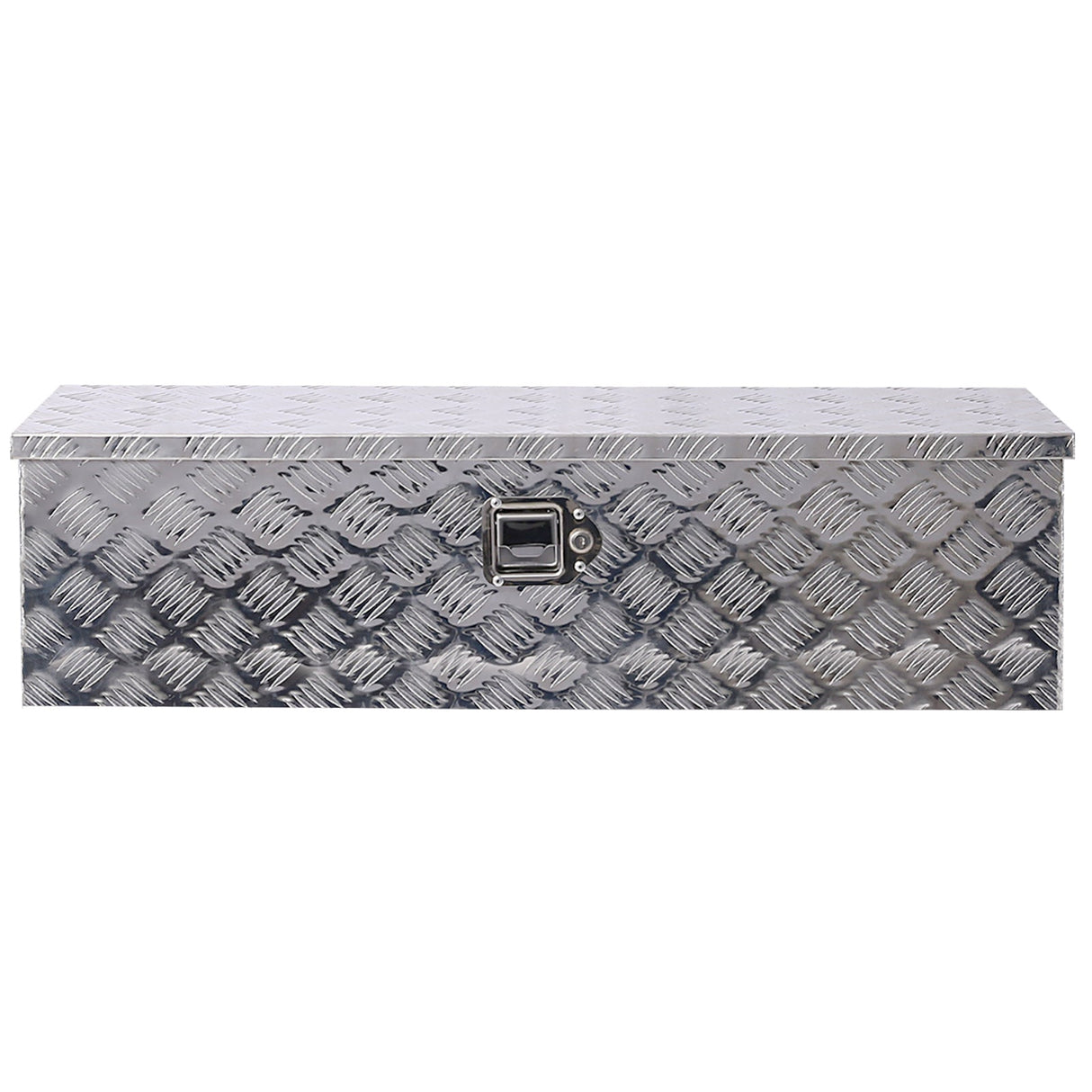 39 Inch Truck Box Aluminum Tool Box Heavy Duty w/Lock Keys 39x13x10inch - Silver - Fab Heavy Parts