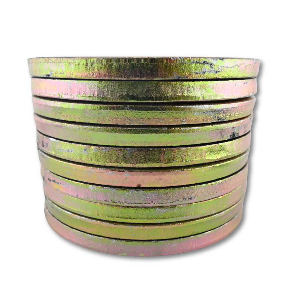 60*100*5mm Large Bucket Shim Washer Kit for Excavator Loader Digger - Pack of 10