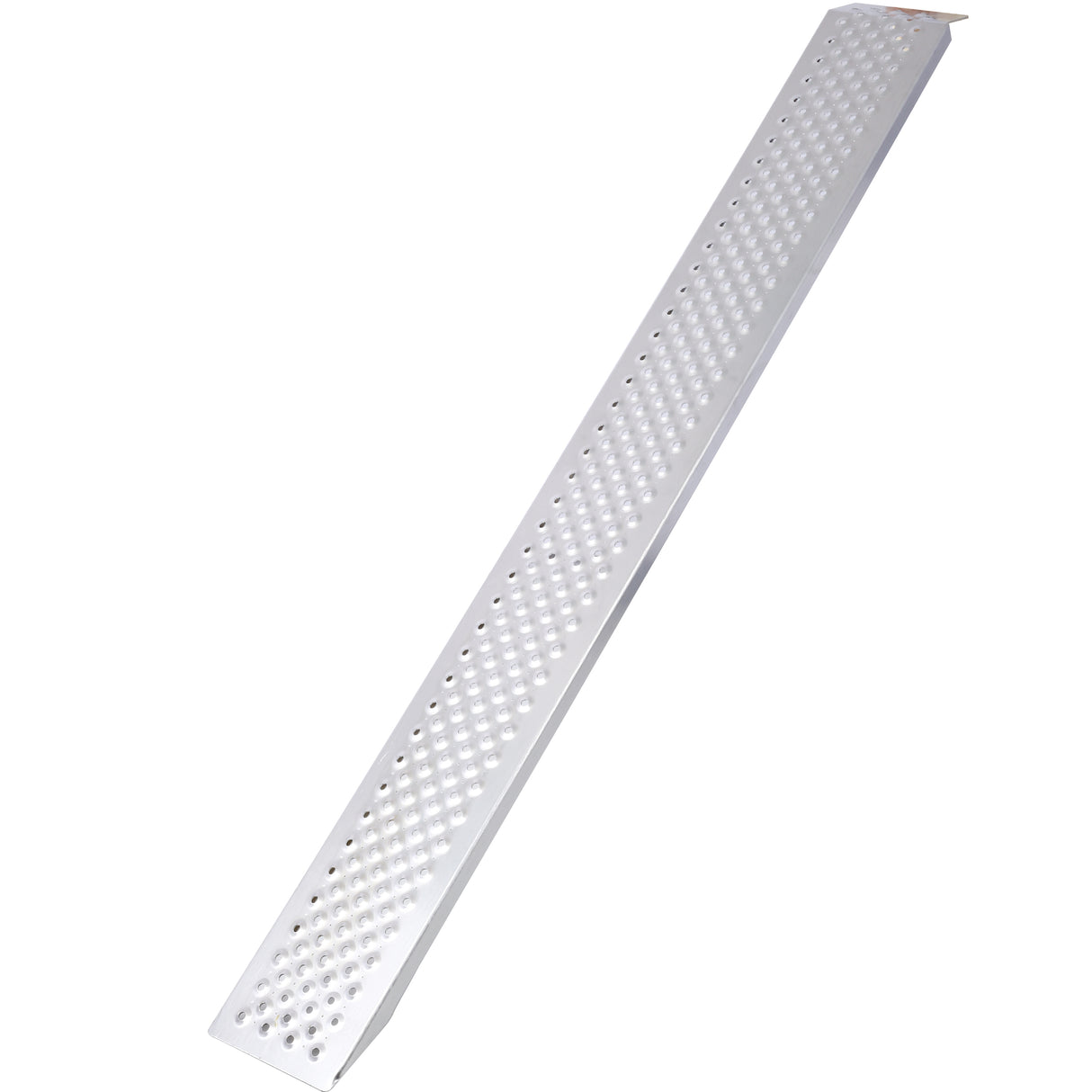 2 rampas de aluminio 78"Lx 8.5"Capacidad de carga liviana de 880 lb/PR - Plateado