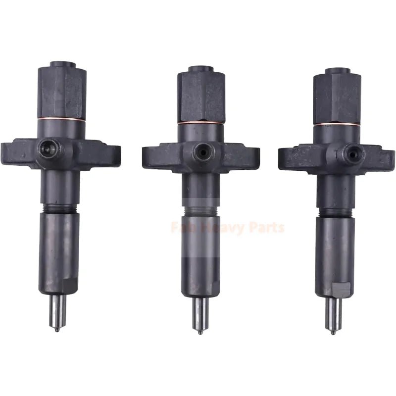 3PCS Fuel Injector 734596M91 12033255 Fits for Massey Ferguson Tractor 135 150 165 300 40 3165 2200 2135 203 Replacement - Fab Heavy Parts