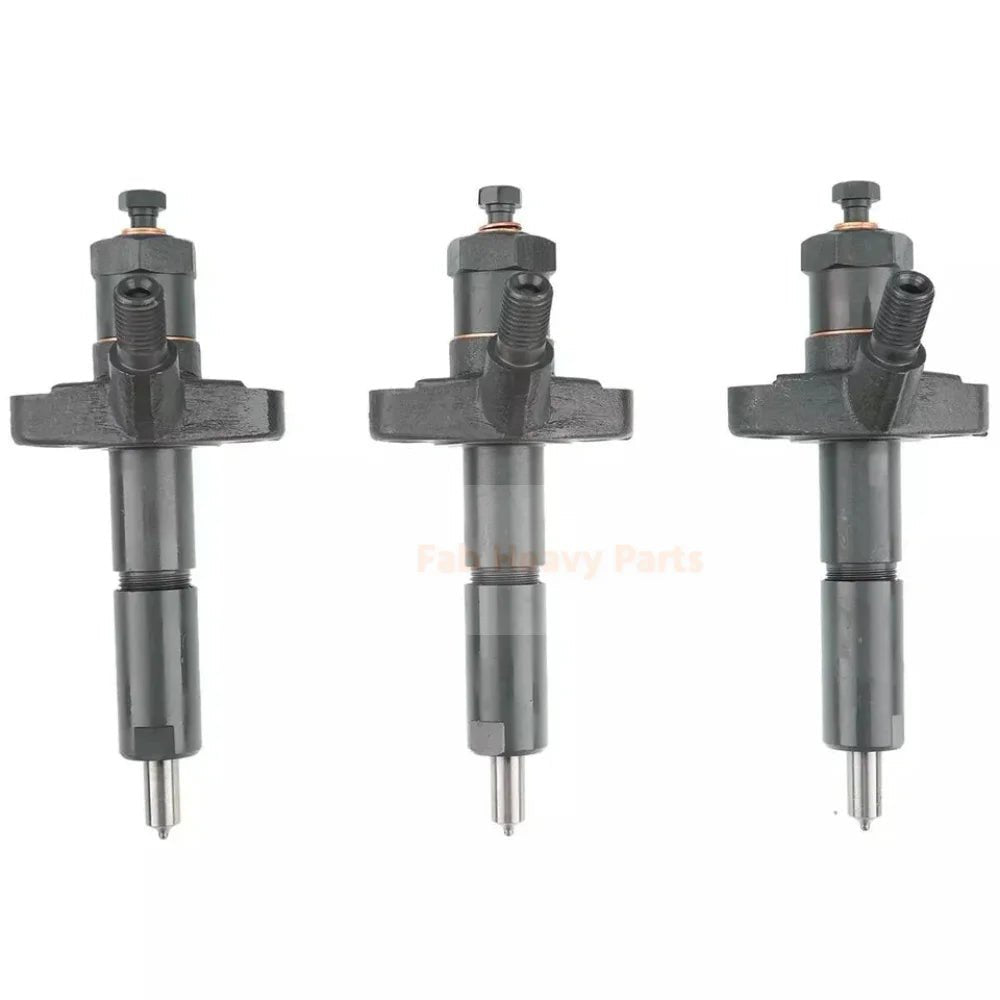3Pcs Fuel Injector D0NN9F593A D4NN9F593A for Ford New Holland Engine 256 Tractor 2000 3000 4000 5000 5100 5200 5500+ - Fab Heavy Parts