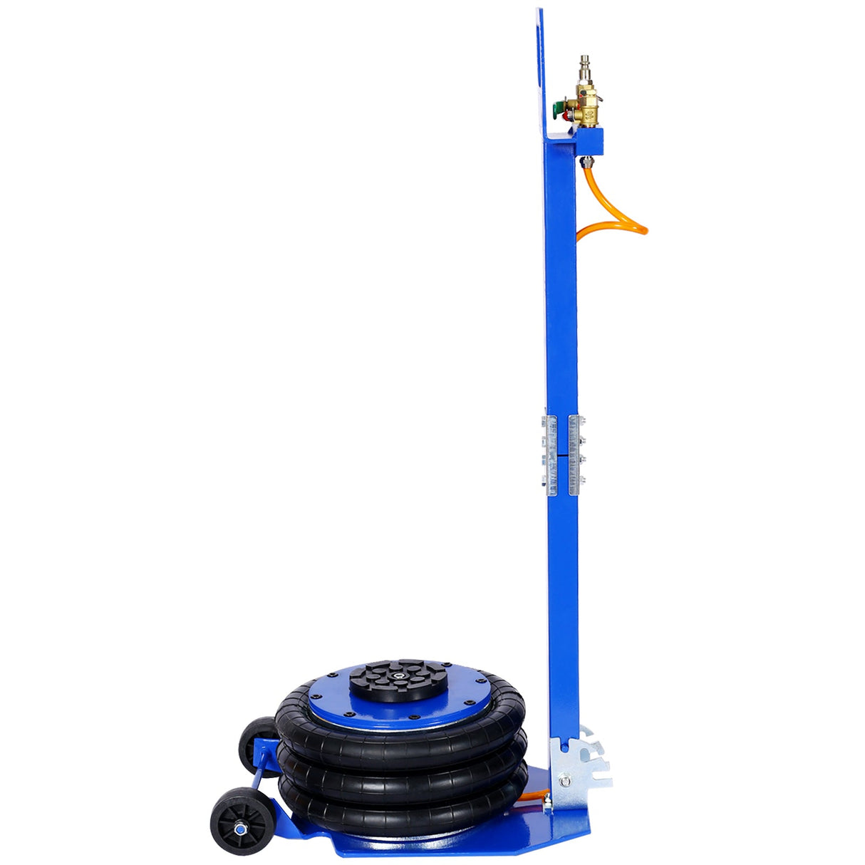 3T Triple Bag Air Jack Pneumatic Jack 3 bag Lifting 16in Capacity 6600lbs - Blue - Fab Heavy Parts
