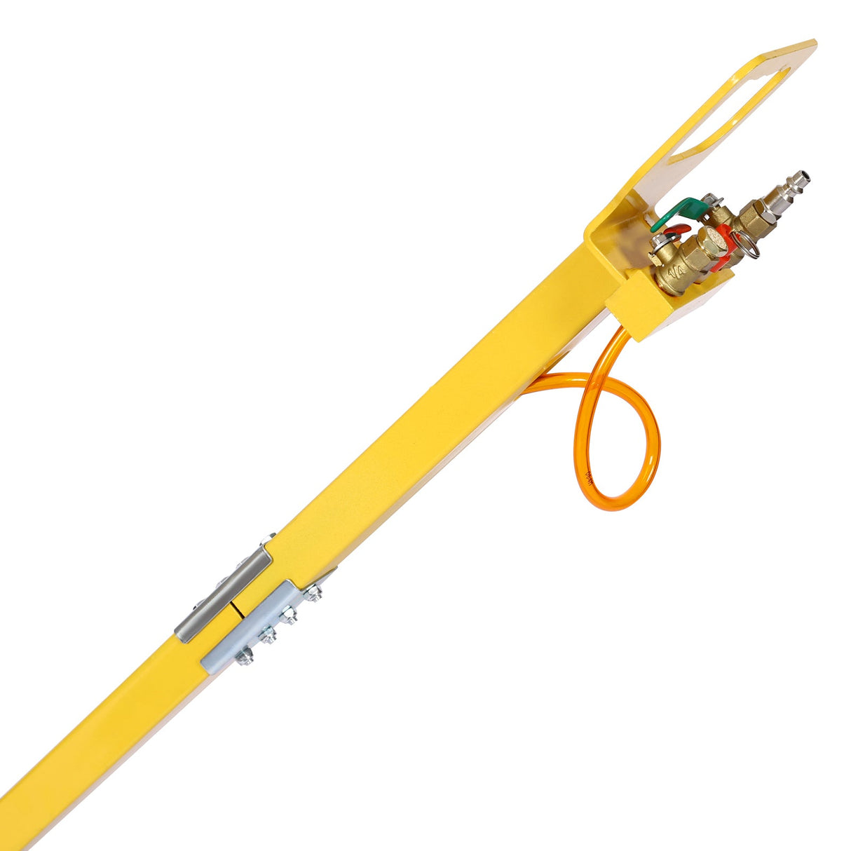 3T Triple Bag Air Jack Pneumatic Jack 3 bag Lifting 16in Capacity 6600lbs - Yellow - Fab Heavy Parts