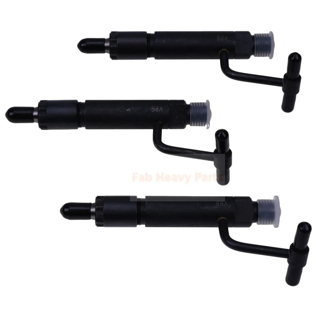3X Fuel Injector 729506-53100 Fits for Komatsu 3D84-2 3D84E-3P 3D84N-2B PC20-7 PC28UU