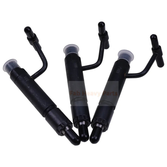 3X Fuel Injector 729506 - 53100 Fits for Komatsu 3D84 - 2 3D84E - 3P 3D84N - 2B PC20 - 7 PC28UU - Fab Heavy Parts