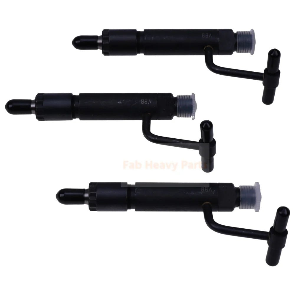 3X Fuel Injector 729506 - 53100 Fits for Komatsu 3D84 - 2 3D84E - 3P 3D84N - 2B PC20 - 7 PC28UU - Fab Heavy Parts