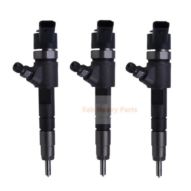3X Fuel Injector MIU802181 Fits for John Deere 3038E 3039R 3043D 4052R Engine 3TNV84T Final clearance - Fab Heavy Parts