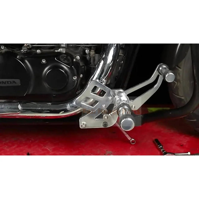 4" Billet Forward Controls Pegs Fits for Honda Shadow Aero 750 VT750C 2004 - 2015 - Fab Heavy Parts