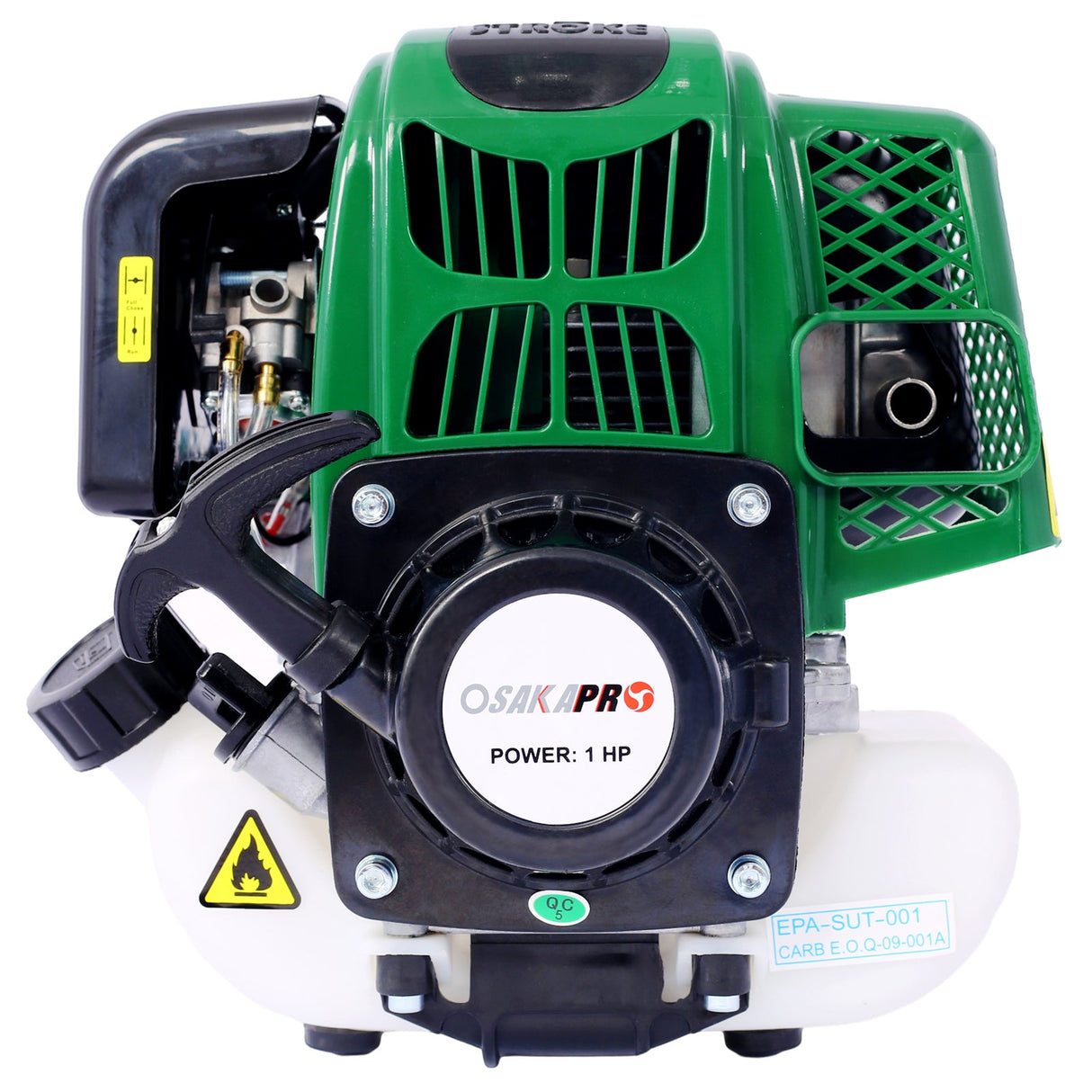 4 in 1 Multi - Functional Trimming 31CC 4 - Cycle Garden Tool System with Gas Pole Saw Hedge Trimmer Grass Trimmer and Brush Cutter EPA Compliant - Fab Heavy Parts