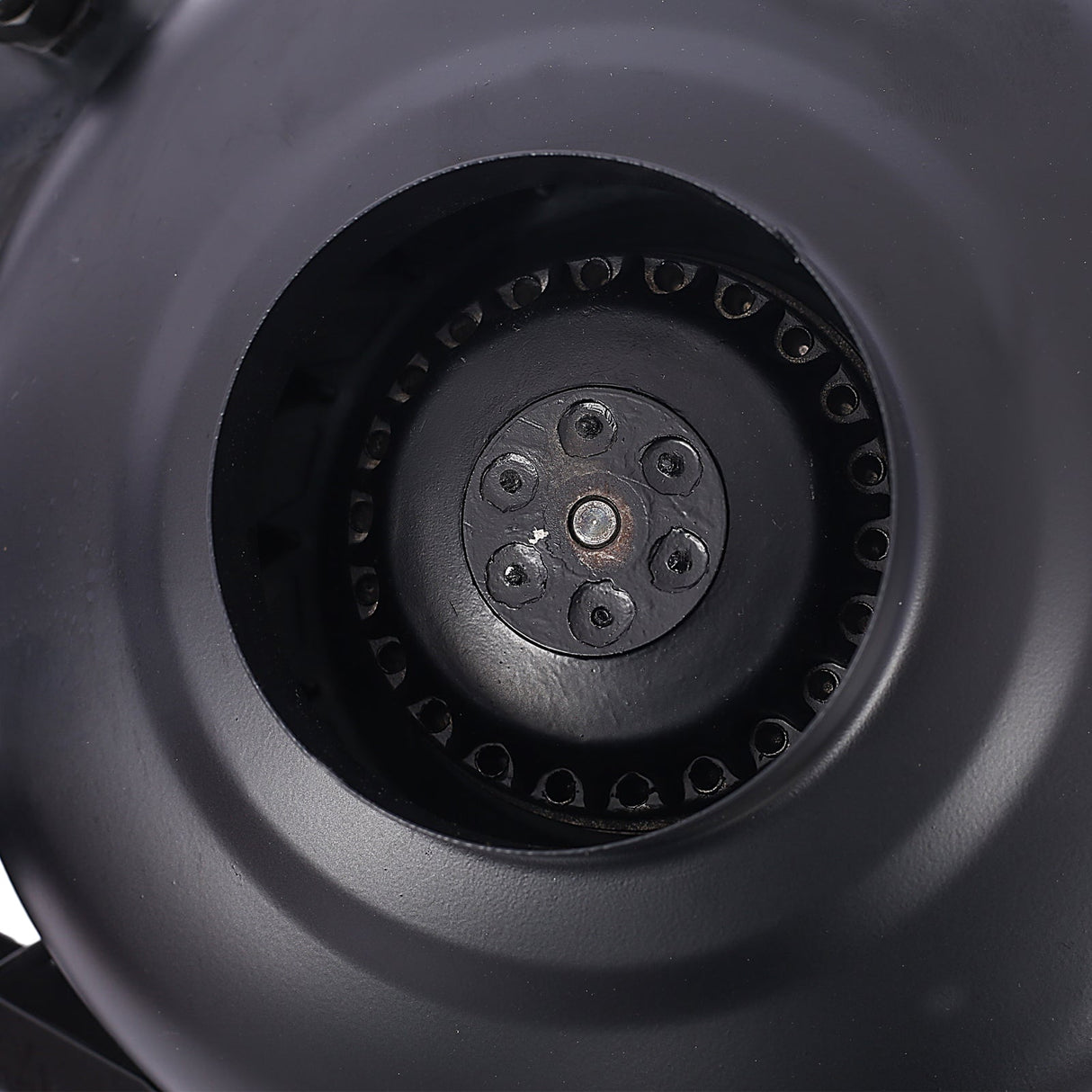 4 - Inch 203 CFM Inline Duct Fan Air Circulation Vent Blower - Black - Fab Heavy Parts