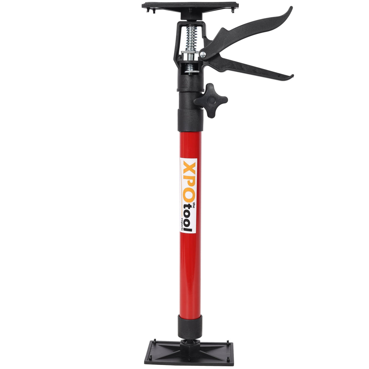 4 Pack Adjustable Support Pole Steel 3rd Hand Support System Extends from 20 to 45 Inch with Carry Bag - Red - Fab Heavy Parts