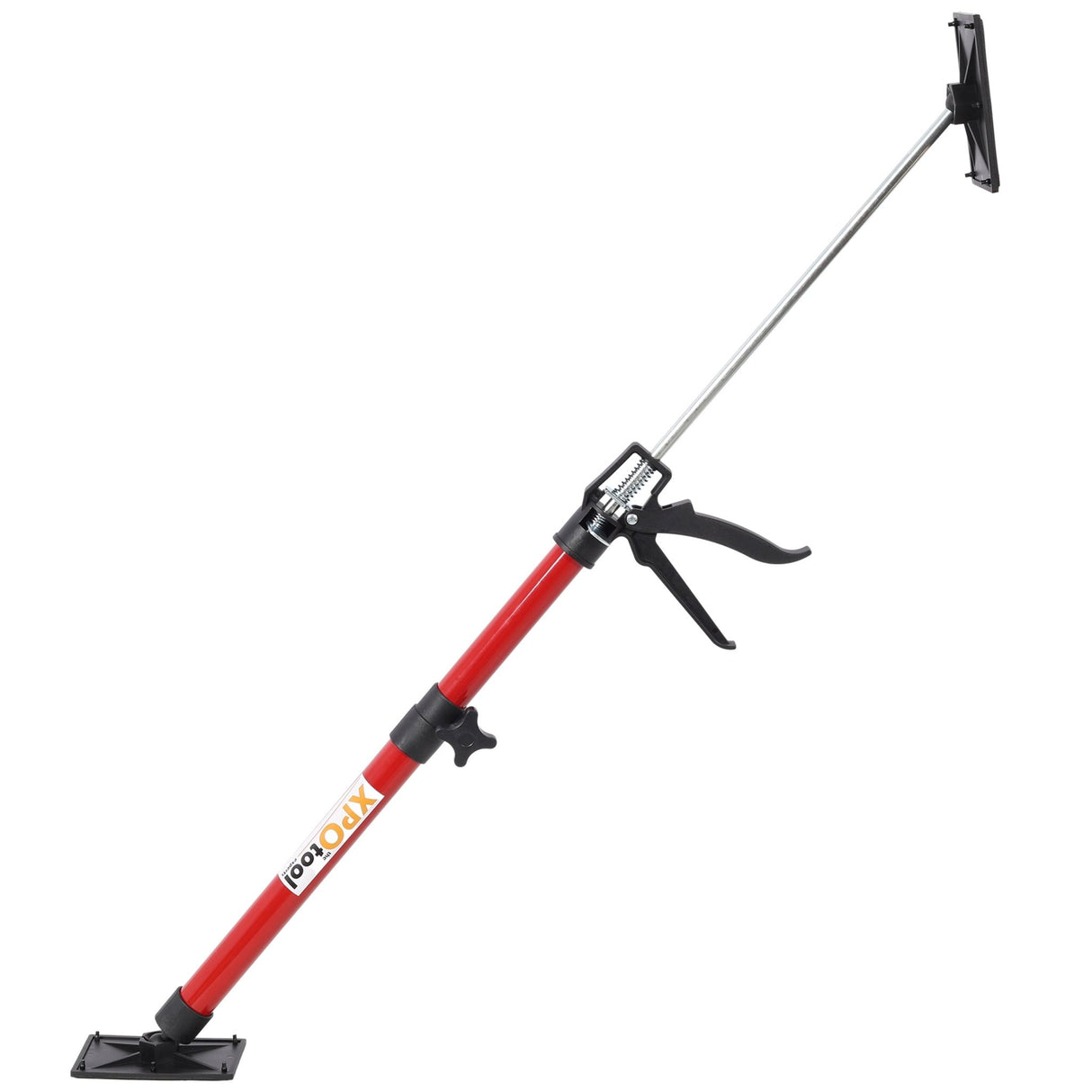 4 Pack Adjustable Support Pole Steel 3rd Hand Support System Extends from 20 to 45 Inch with Carry Bag - Red - Fab Heavy Parts