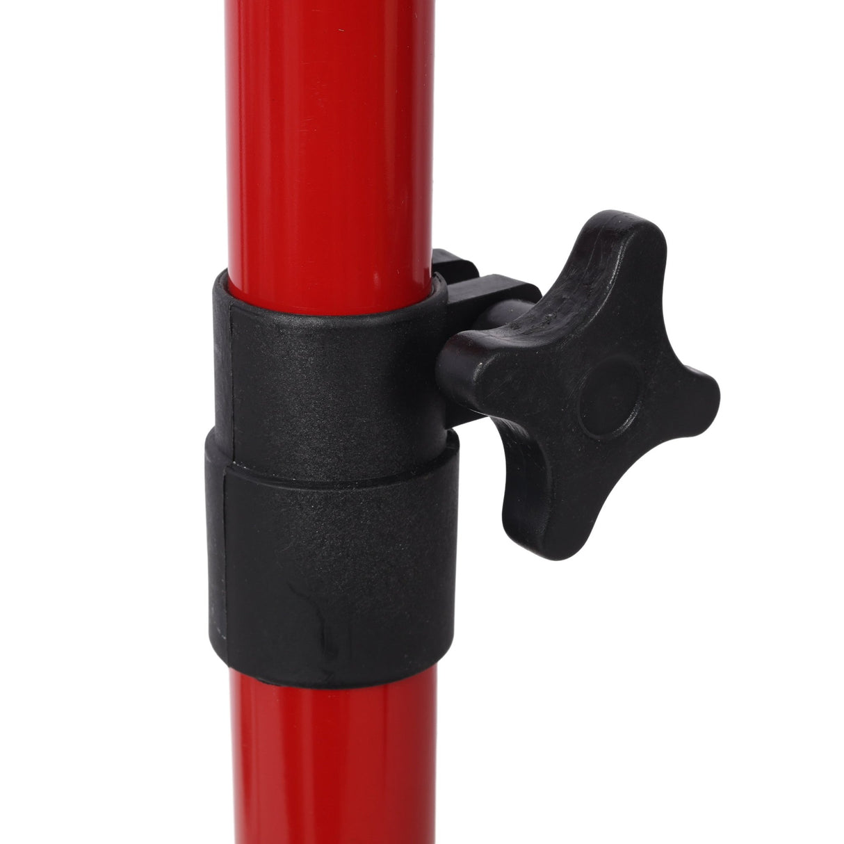 4 Pack Adjustable Support Pole Steel 3rd Hand Support System Extends from 20 to 45 Inch with Carry Bag - Red - Fab Heavy Parts