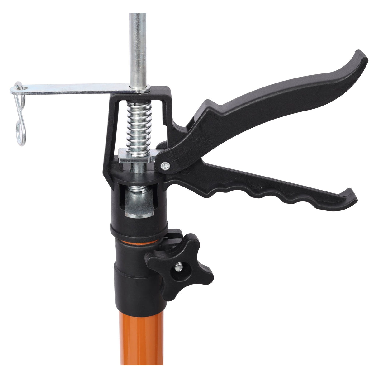 4 Pack Adjustable Support Pole Steel 3rd Hand Support System Extends from 45 to 114 Inch with Carry Bag - Brown - Fab Heavy Parts