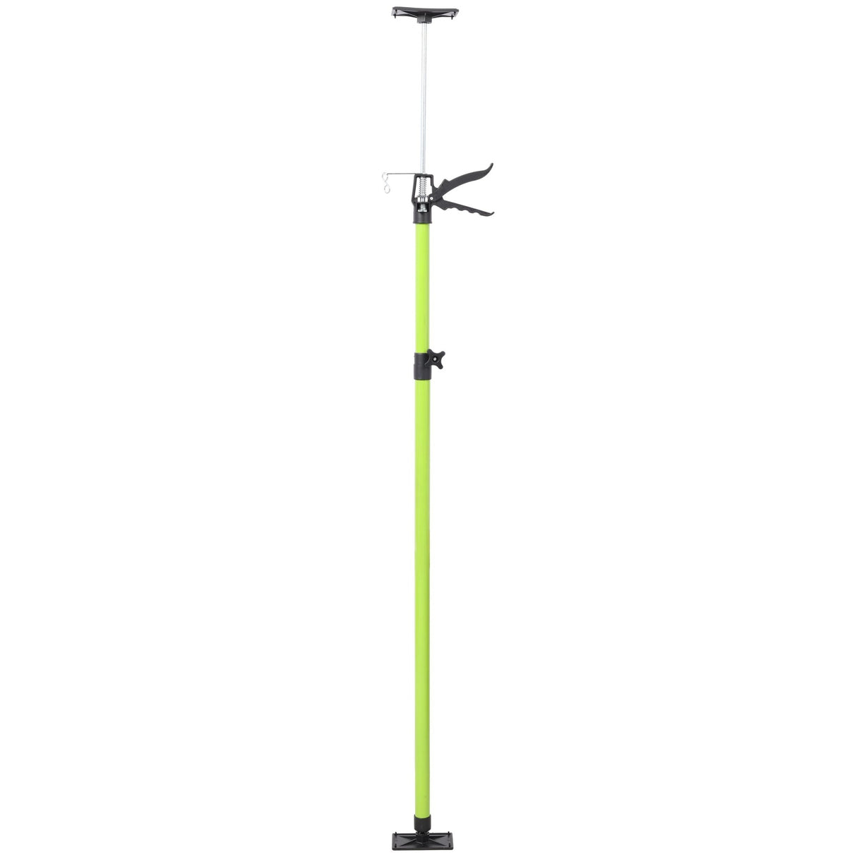 4 Pack Adjustable Support Pole Steel 3rd Hand Support System Extends from 45 to 114 Inch with Carry Bag - Green - Fab Heavy Parts
