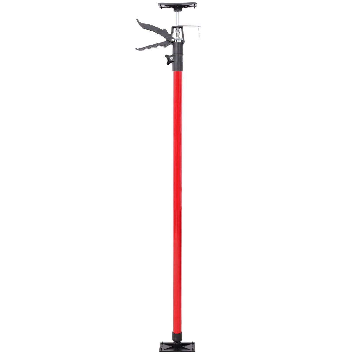 4 Pack Adjustable Support Pole Steel 3rd Hand Support System Extends from 45 to 114 Inch with Carry Bag - Red - Fab Heavy Parts