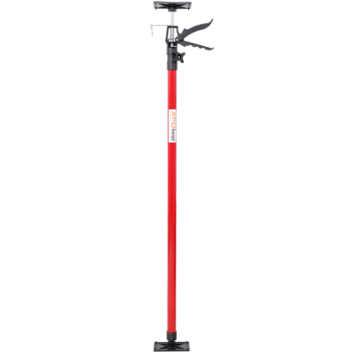 4 Pack Adjustable Support Pole Steel 3rd Hand Support System Extends from 45 to 114 Inch with Carry Bag - Red - Fab Heavy Parts