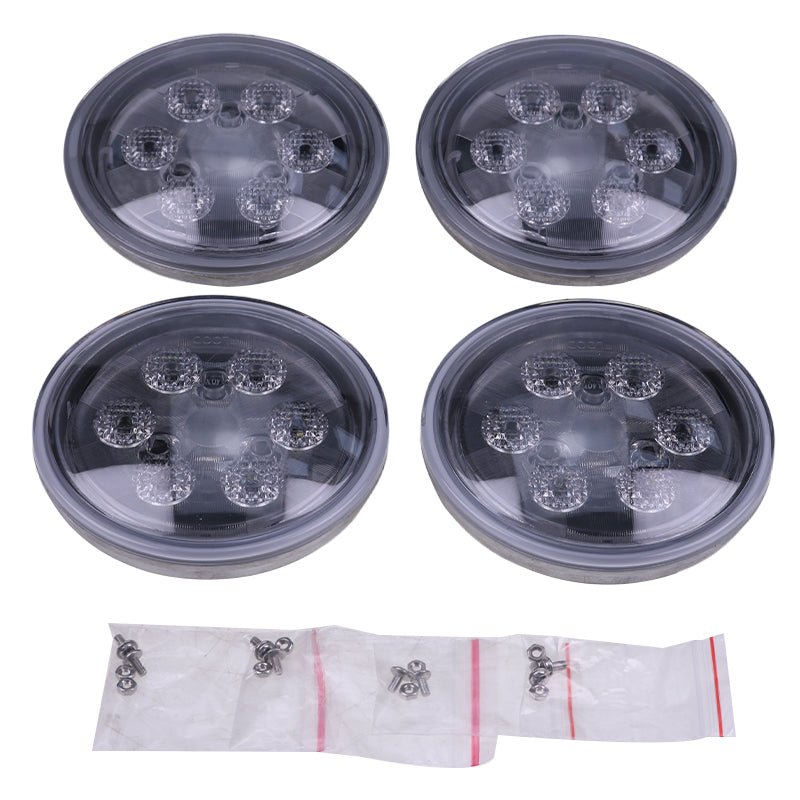 4 PCS 4.5" LED Fender Work Light Fits for John Deere Tractor 2520 3020 4020 4055 4255 4455 4555 4755 4955 - Fab Heavy Parts