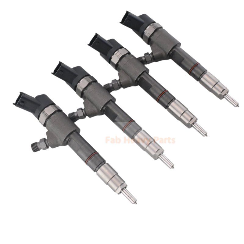 4 PCS Common Rail Fuel Injector 129E01 - 53100 Fits for Yanmar Engine 4TNV98CT - Fab Heavy Parts