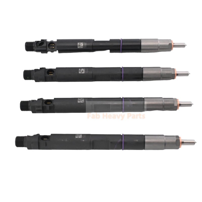 4 PCS Common Rail Fuel Injector 320/06881 Fits for JCB Engine 444 Skid Steer Loader 225 260 280 300 330 - Fab Heavy Parts
