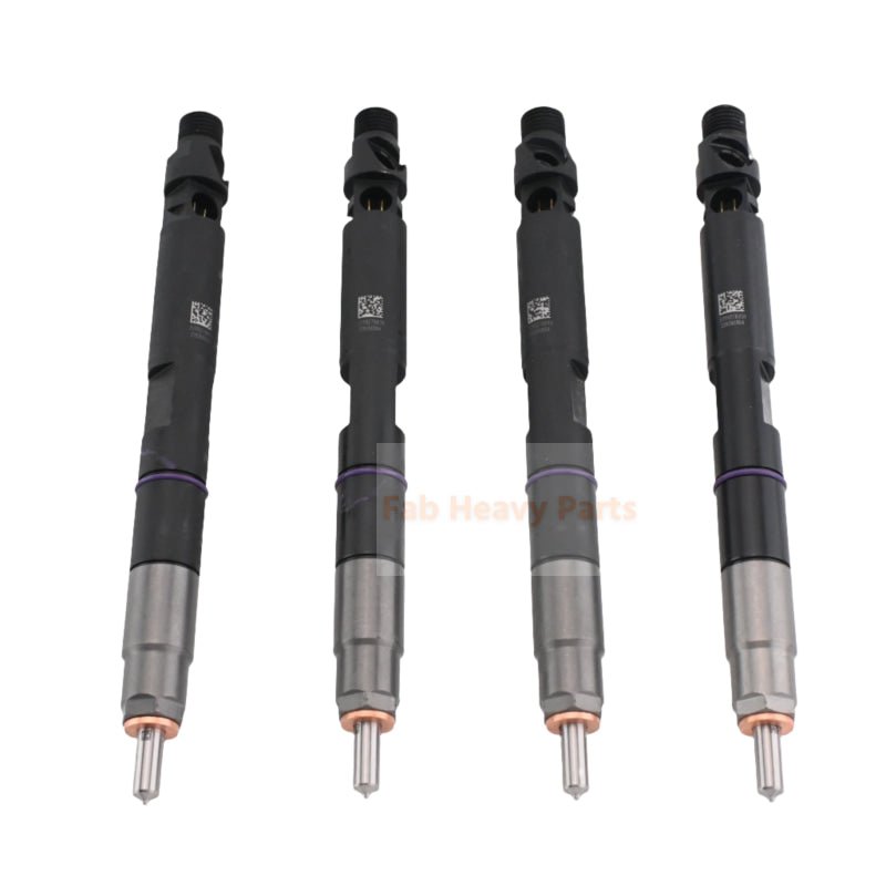 4 PCS Common Rail Fuel Injector 320/06881 Fits for JCB Engine 444 Skid Steer Loader 225 260 280 300 330 - Fab Heavy Parts