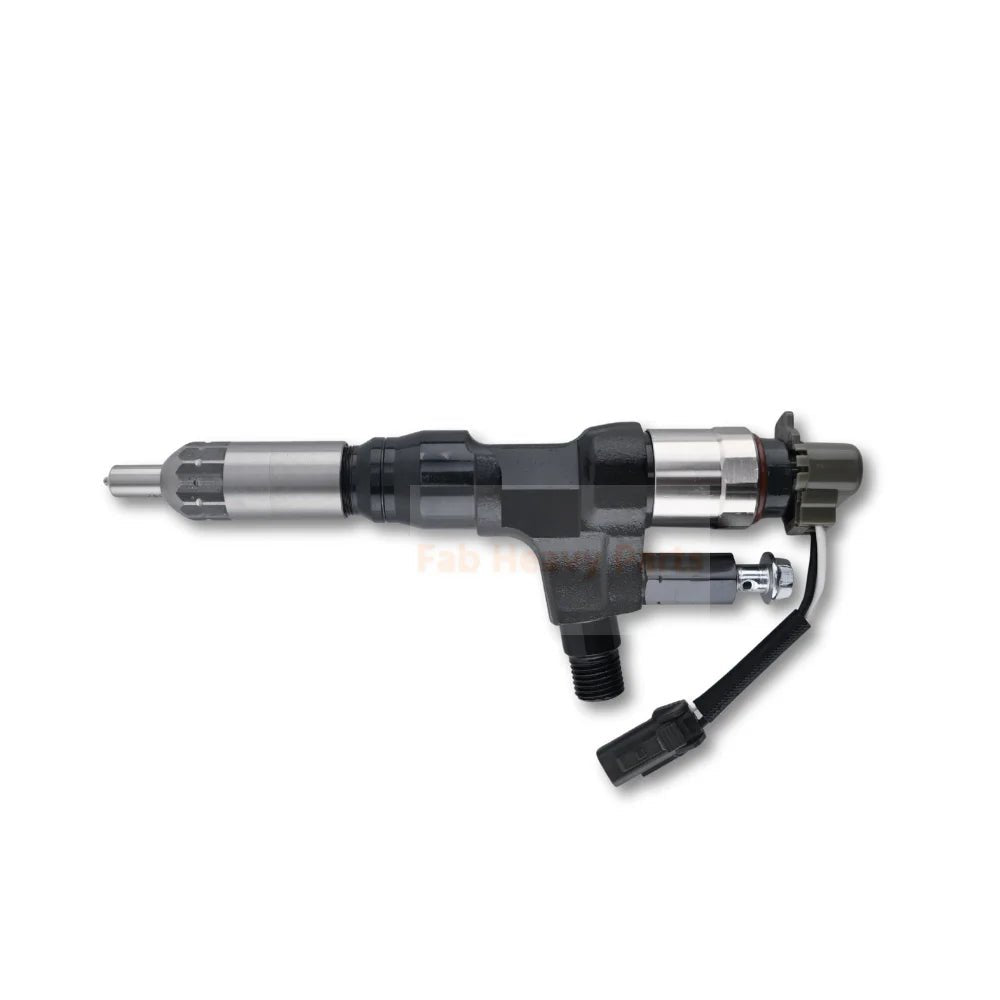 4 PCS Fuel Injector 095000 - 6594 0950006594 Fits for Kobelco SK300 - 8 SK330 - 8 SK350 for Hino J08E 3.8L 4.7L 5.0L 6.5L 7.7L - Fab Heavy Parts