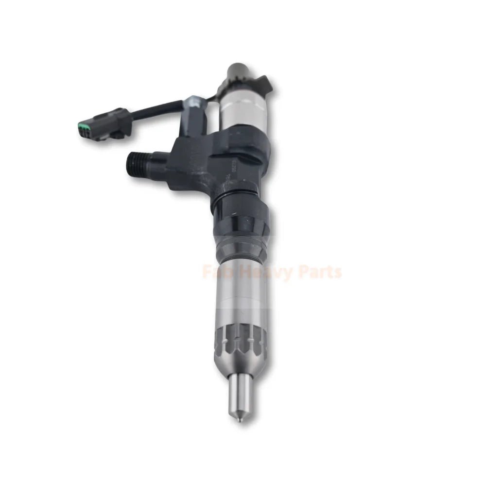 4 PCS Fuel Injector 095000 - 6594 0950006594 Fits for Kobelco SK300 - 8 SK330 - 8 SK350 for Hino J08E 3.8L 4.7L 5.0L 6.5L 7.7L - Fab Heavy Parts