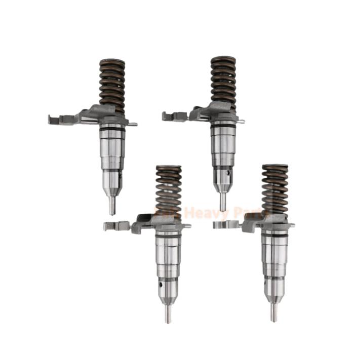 4 PCS Fuel Injector 107 - 7733 1077733 Fits for Caterpillar CAT Engine 3114 3116 Excavator M318 320B 322B L 325B L - Fab Heavy Parts