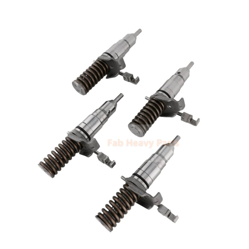 4 PCS Fuel Injector 107 - 7733 1077733 Fits for Caterpillar CAT Engine 3114 3116 Excavator M318 320B 322B L 325B L - Fab Heavy Parts