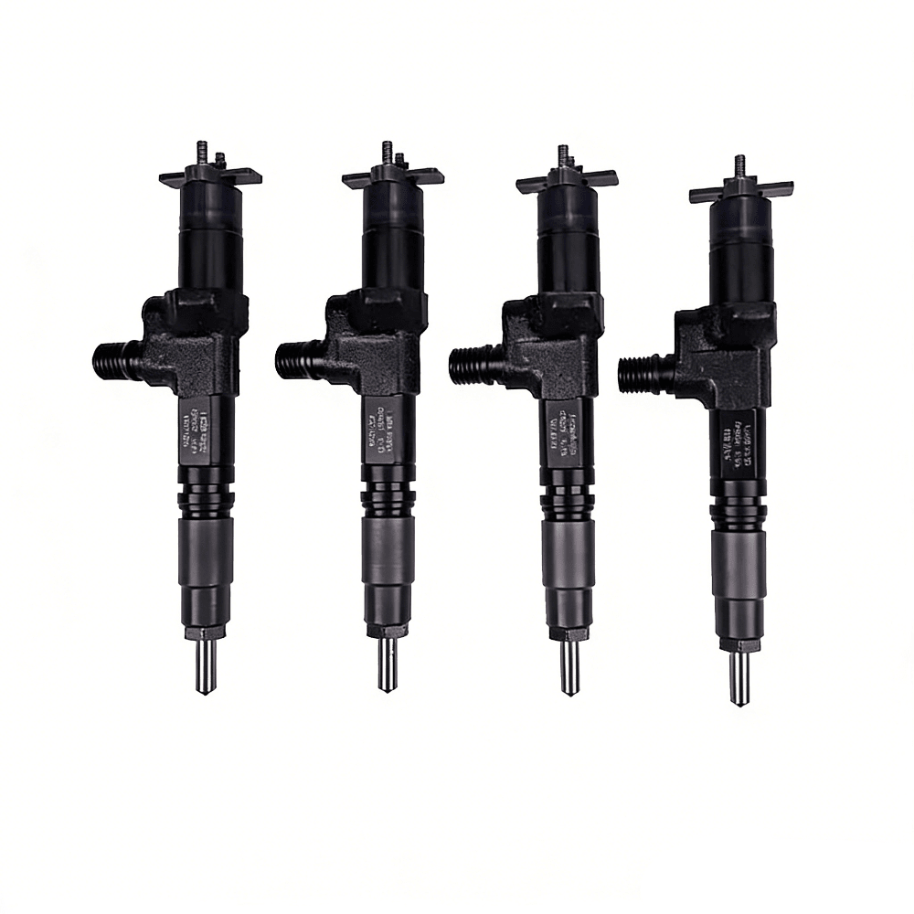 4 PCS Fuel Injector 1J508 - 53053 1J50853053 Fits for Kubota Engine V3800 Compact Track Loader SVL95 - Fab Heavy Parts