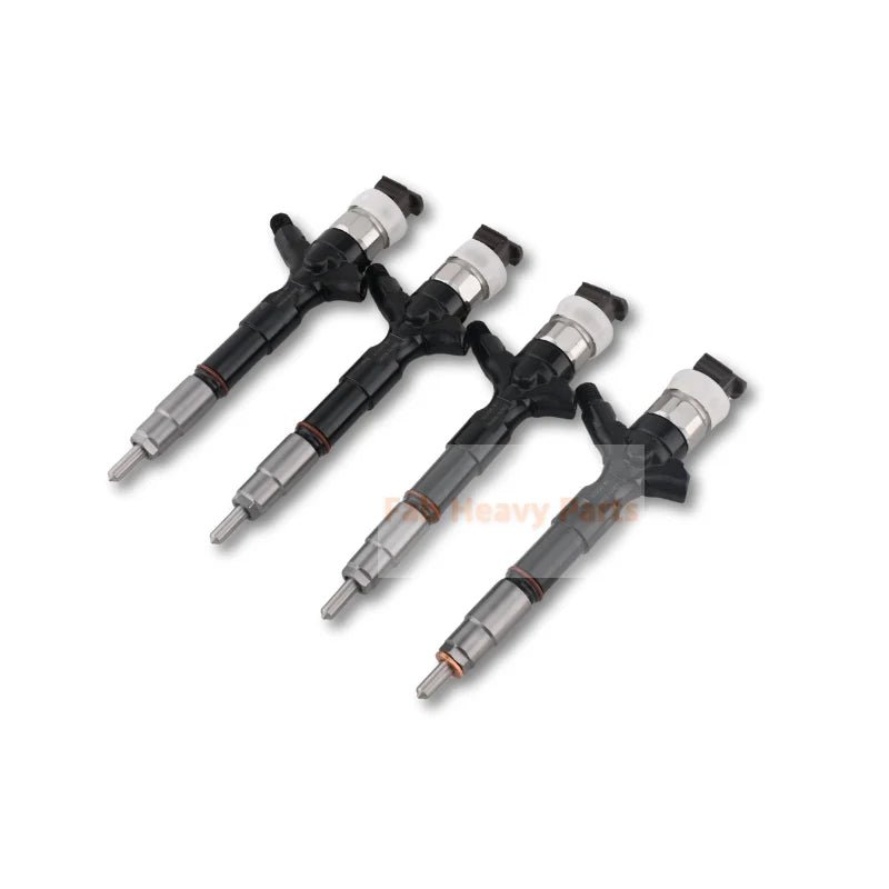4 PCS Fuel Injector 23670 - 30380 Fits for Toyota Engine 1KD - FTV Truck Dyna - Fab Heavy Parts