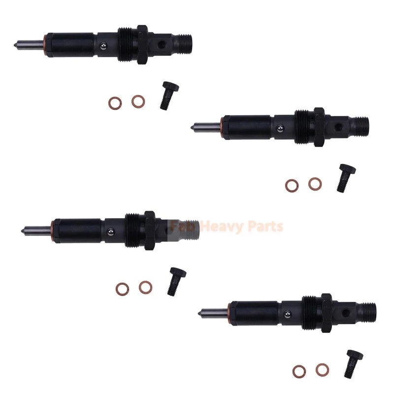 4 PCS Fuel Injector 2853346 0432133771 For New Holland C190 For Case Engine P70 Bosch - Fab Heavy Parts