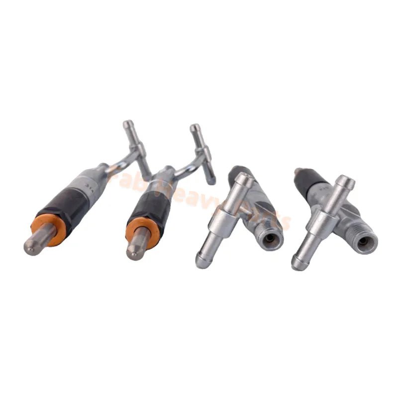 4 PCS Fuel Injector 314 - 9985 3149985 Fits for Caterpillar CAT Engine C3.4 3044C Loader 908H 289C 279C 287C 277C 262C 256C - Fab Heavy Parts