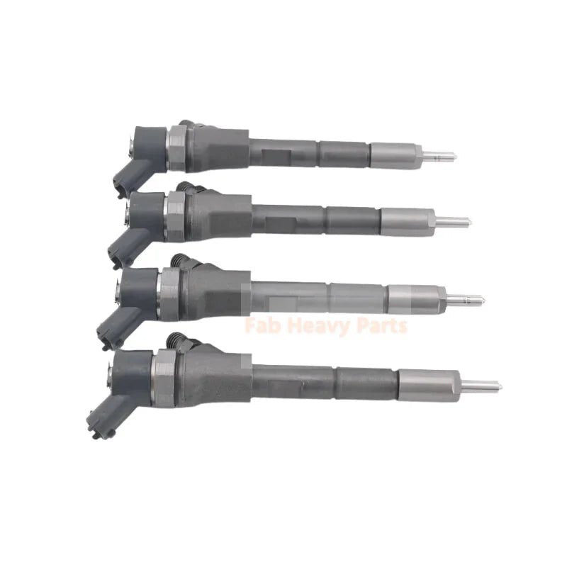 4 PCS Fuel Injector 4941109 Fits For Cummins QSB3.3 B3.3 Engine - Fab Heavy Parts