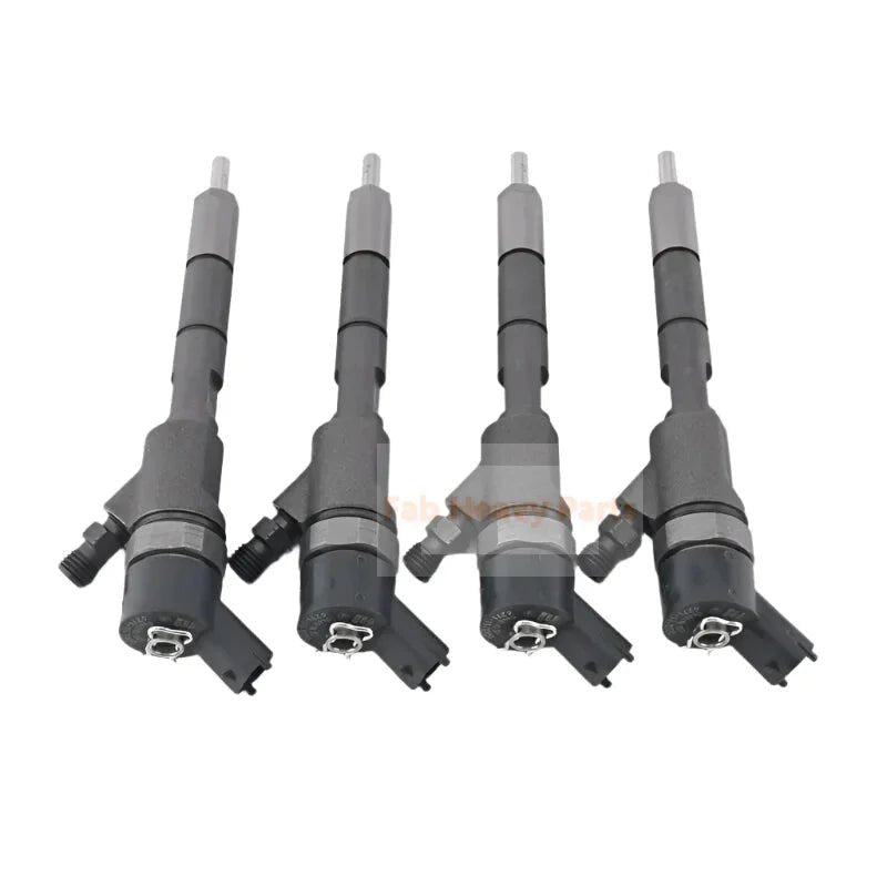 4 PCS Fuel Injector 4941109 Fits For Cummins QSB3.3 B3.3 Engine - Fab Heavy Parts