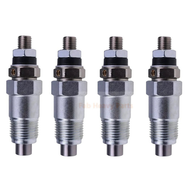 4 PCS Fuel Injector 6202 - 12 - 3100 6202123100 Fits for Komatsu 4D95L 4D95S Engine - Fab Heavy Parts