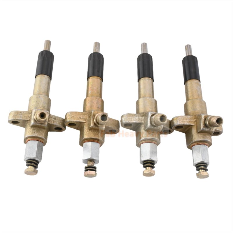 4 PCS Fuel Injector 8 - 97030285 - 1 1 - 05100437 - 1 8970302851 1051004371 for Isuzu Engine 4BD1 4BG1 6BG1 6BD1 - Fab Heavy Parts