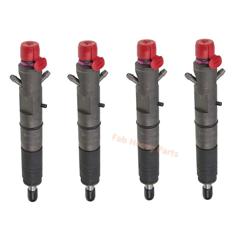 4 PCS Fuel Injector LJBB04801A for Perkins 1103 1104 - Fab Heavy Parts