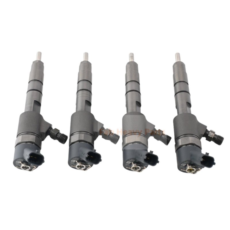 4 PCS Fuel Injector MIU802933 Fits for John Deere Loader 318E 319E 320E 323E 326E 324K - Fab Heavy Parts