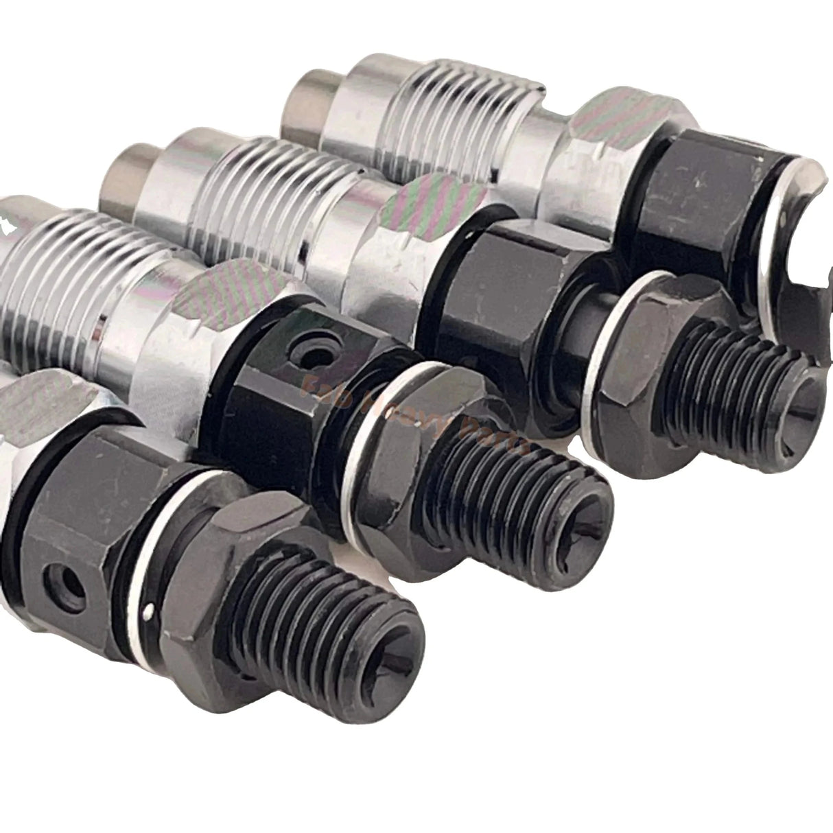 4 PCS Fuel Injector Nozzle 16454 - 53905 for Kubota V2203 - M - E3B V2403 - M - E2B V2203 - E2B - Fab Heavy Parts